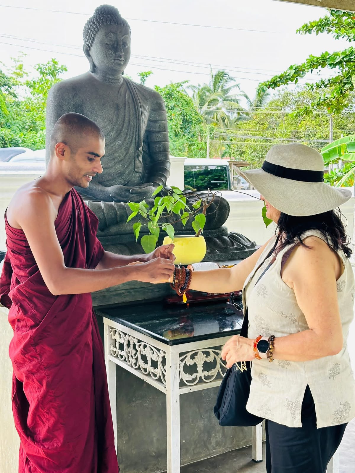 Monk Blessing
